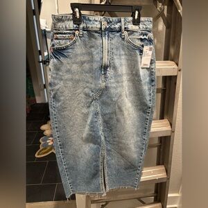 GAP Blue Denim Skirt